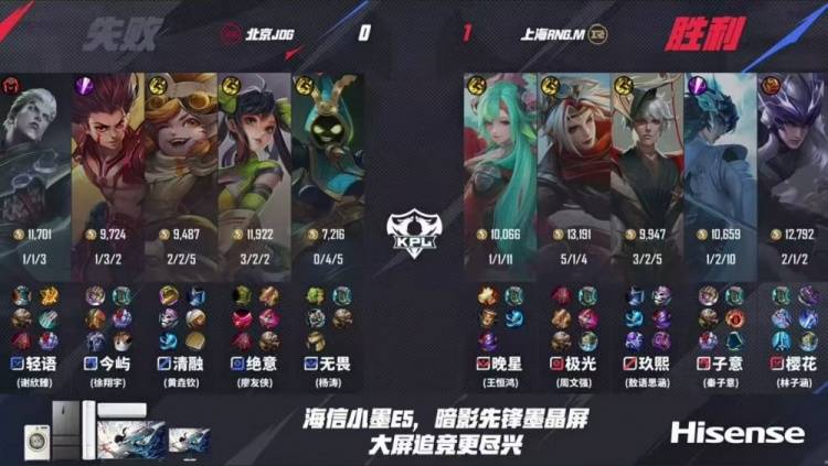 2025KPL夏季赛：JDG让二追三惊天逆转RNG.M，元流之子决胜局封神